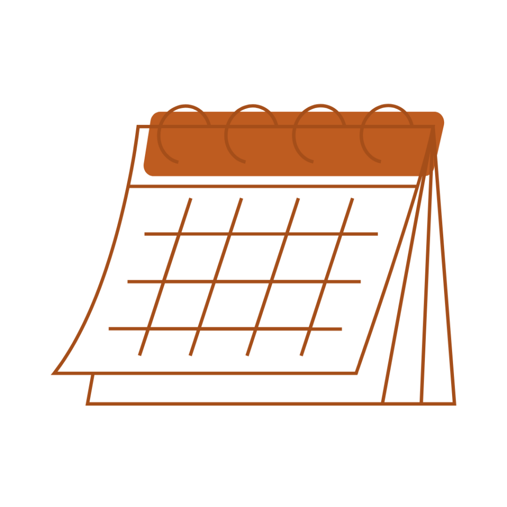 Calendar symbolizing customer have option to have the best date for receiving a cash offer on a house sale in Alvarado TX