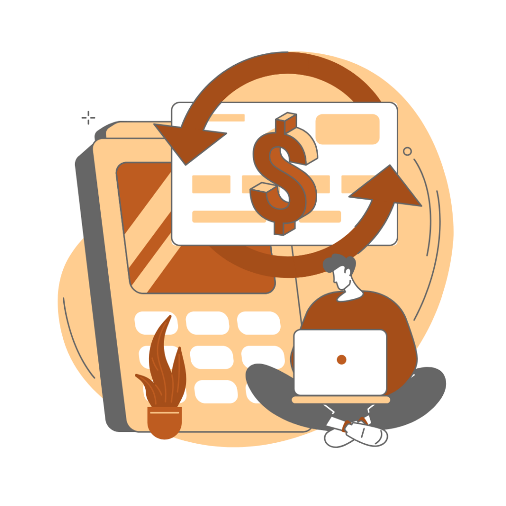 Calculator and cash, symbolizing financial planning for a no obligation cash offer on your home.